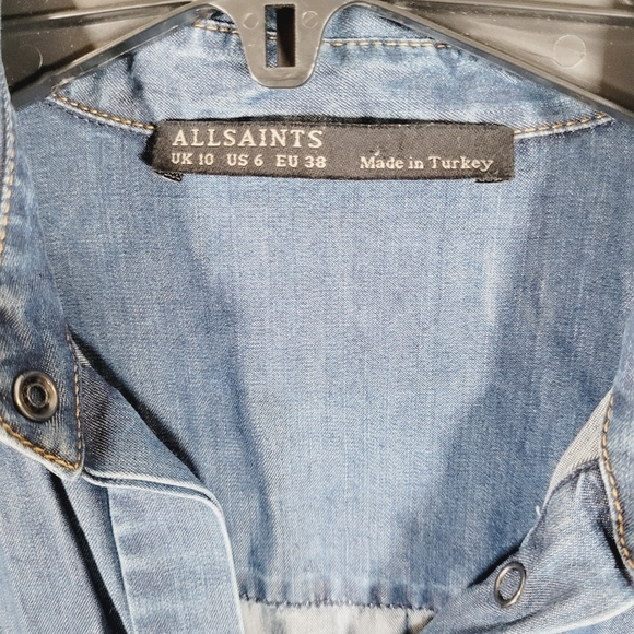 All Saints Calla bay shirt dress - Picture 6 of 10